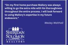 "With his ability, knowledge, and advice, Mallory Jones is by far the BEST professional real estate agent in the Middle Georgia area and beyond." Perry Rogers - 15
