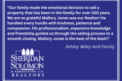 "With his ability, knowledge, and advice, Mallory Jones is by far the BEST professional real estate agent in the Middle Georgia area and beyond." Perry Rogers - 16