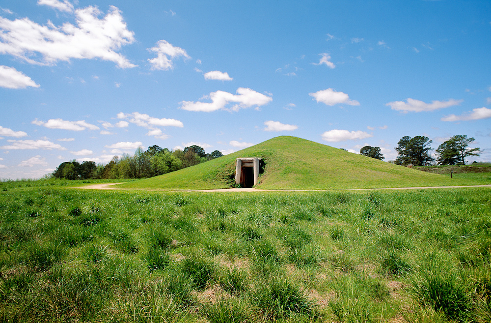American Native Indian Mound Mississippi Culture